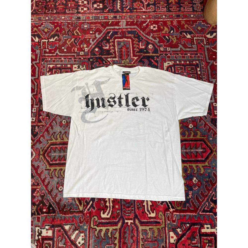 Vintage Hustler Y2K T Shirt Men’s XXL Streetwear Orig Tag